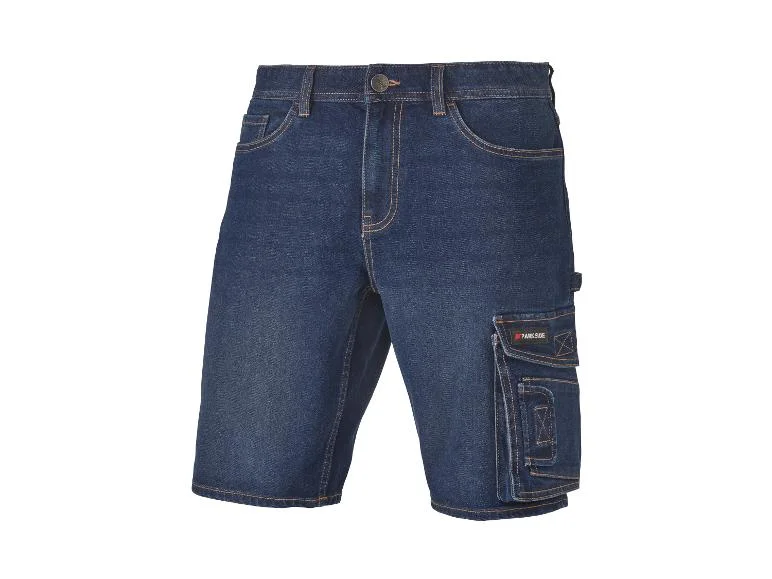Short de travail en jean homme
