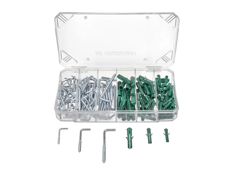 Set de crochets et de chevilles