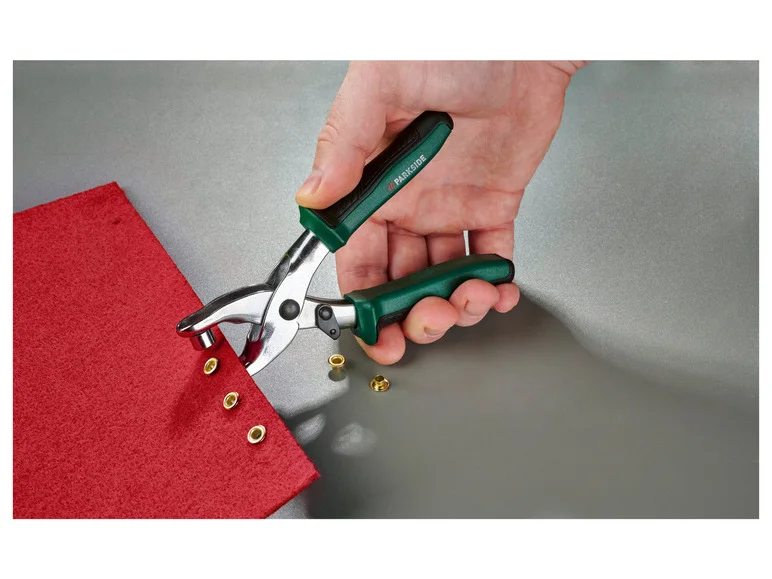 Set de pinces à trous et à œillets, 128 pièces