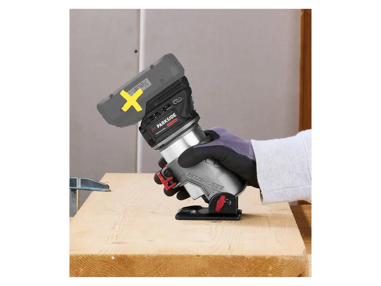 PARKSIDE PERFORMANCE® Fraiseuse multifonction sans fil PMFAP 20-Li A1, 20 V