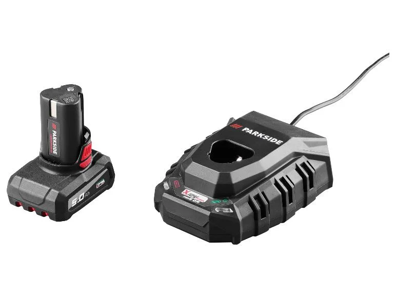 Perceuse-visseuse sans fil et accessoires PPBSSA 12 BF24 A1, 12 V