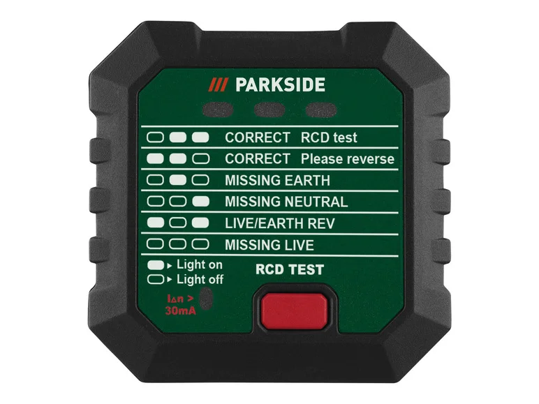 PARKSIDE® Testeur de prises PSSFS 3 A2