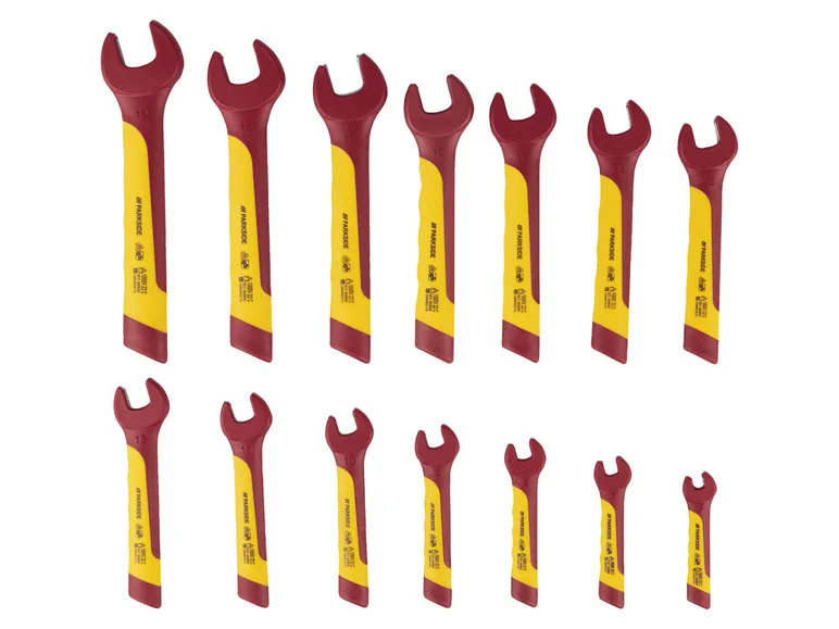 PARKSIDE® Jeu de clés à douilles ou Jeu de clés à fourche à une bouche, 20 pièces