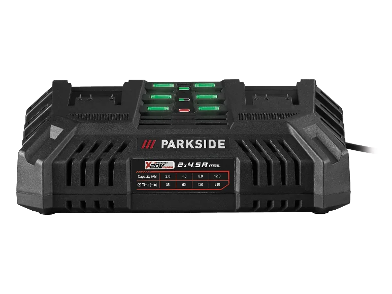 Tondeuse sans fil + Chargeur de batterie double, 40 V