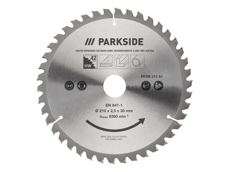 PARKSIDE® Lame de scie circulaire PKSB 210 A1, Ø 21 cm