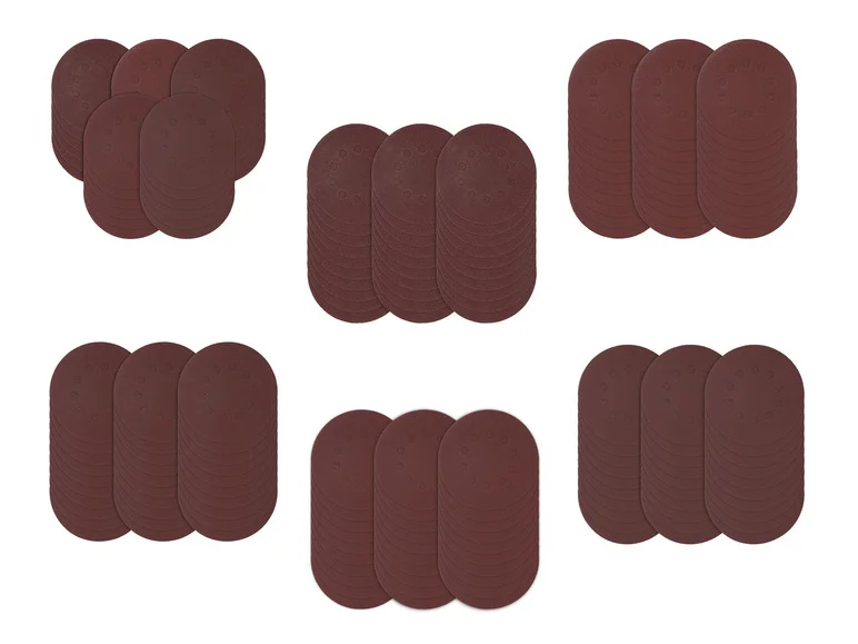 Set de 30 papiers abrasifs pour ponceuse multisupports
