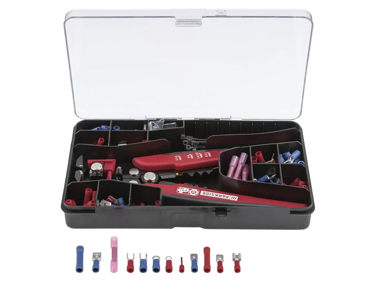 PARKSIDE® Set de pinces à sertir PCZS 231 A2, 231 pièces