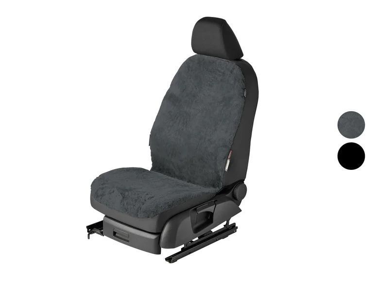 Housse de siège auto en peau d'agneau