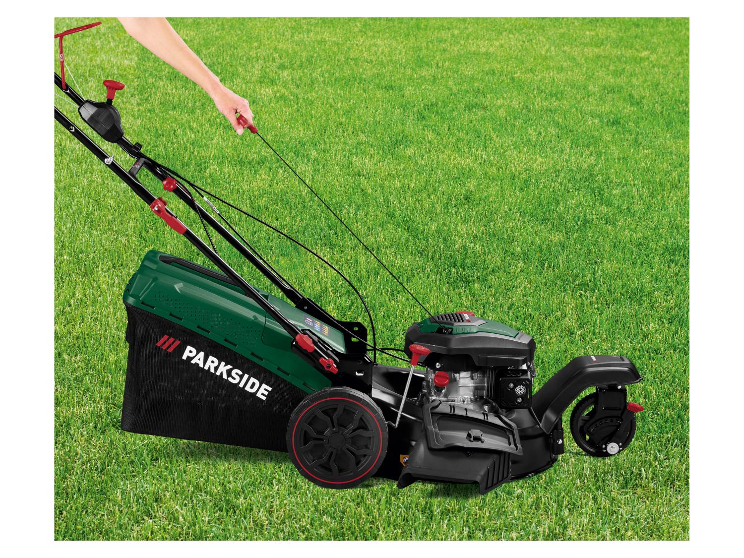PARKSIDE® Petrol Lawn Mower »Trike PBRMT 51 A1«, with 7-level cutting height adjustment