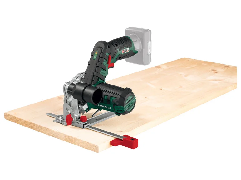 PARKSIDE® Scie circulaire portative sans fil PHKSA 12 B3, sans batterie ni chargeur, 12 V