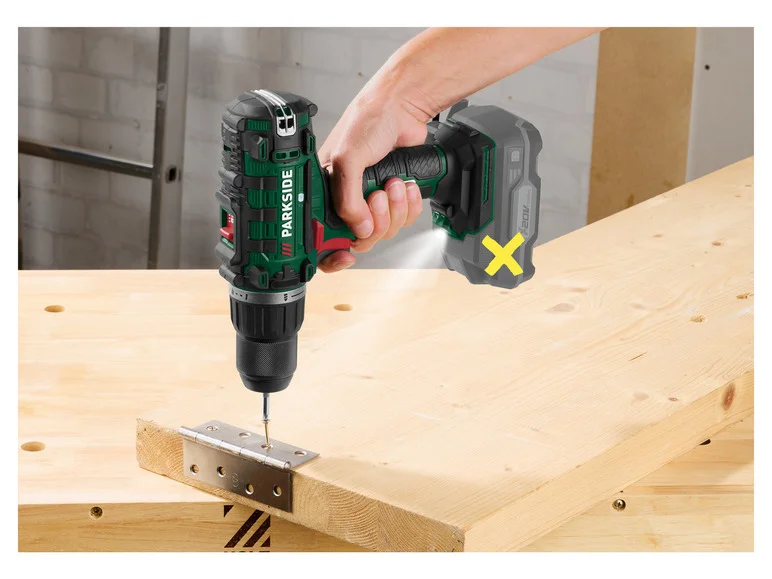 PARKSIDE® Perceuse-visseuse sans fil 20 V PABS 20-Li G8, 20 V