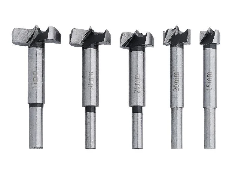 Set de forets fraiseurs, mèches ou fraises coniques