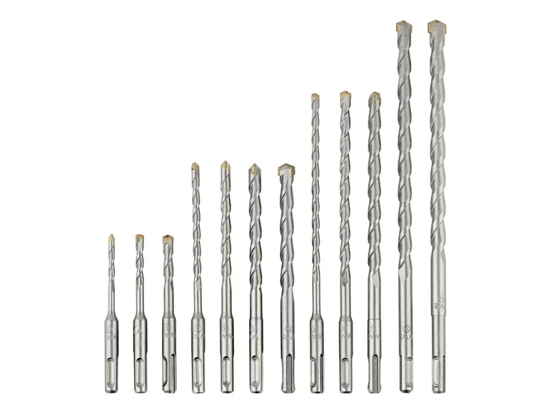 PARKSIDE® Jeu de forets marteau ou jeu de burins ou jeu de forets serpentins