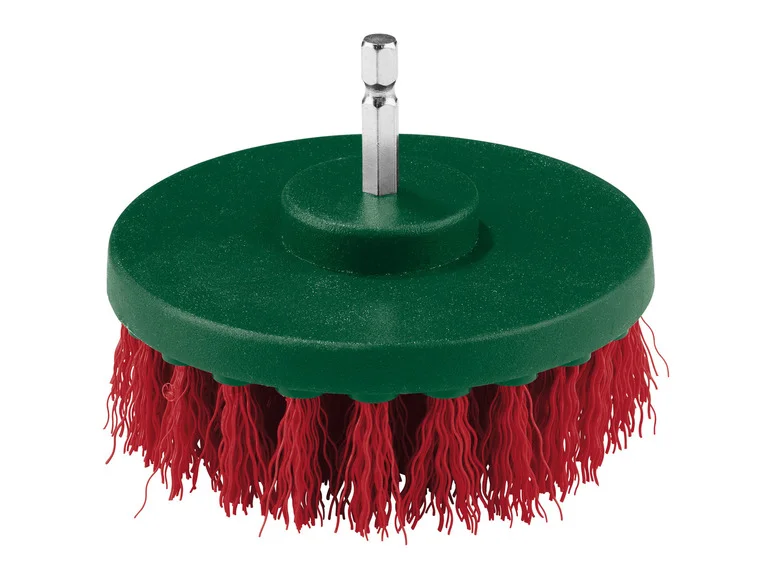 PARKSIDE® Set d'embouts à brosse et de tampons abrasifs, 14 pièces