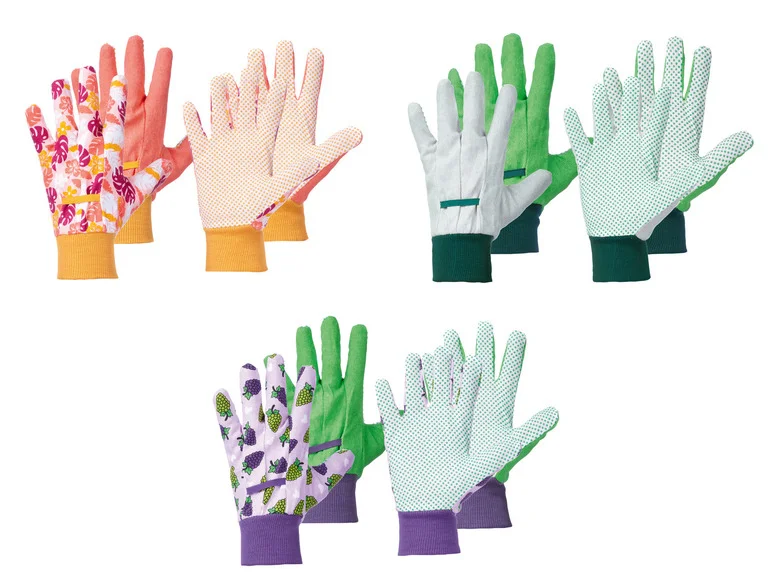 PARKSIDE® Lot de 2 paires de gants de jardinage