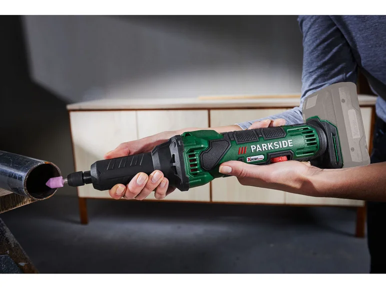 PARKSIDE® Meuleuse droite sans fil PGSA 20-Li A1, sans batterie ni chargeur, 20 V