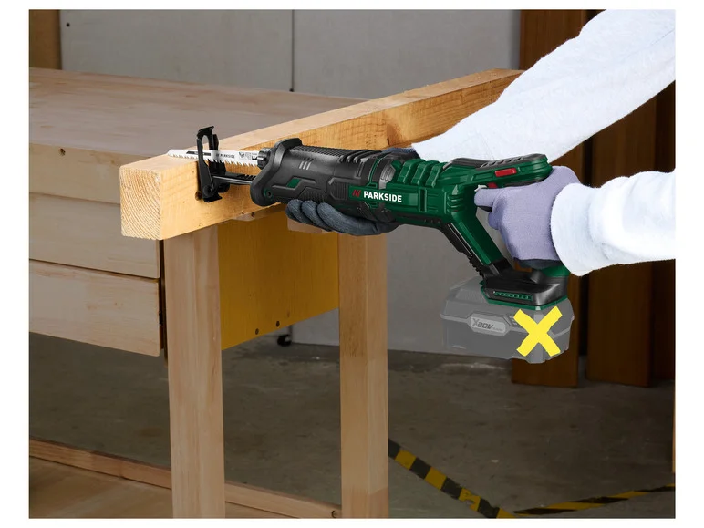 PARKSIDE® Scie sabre sans fil PSSA 20-Li B2, 20 V