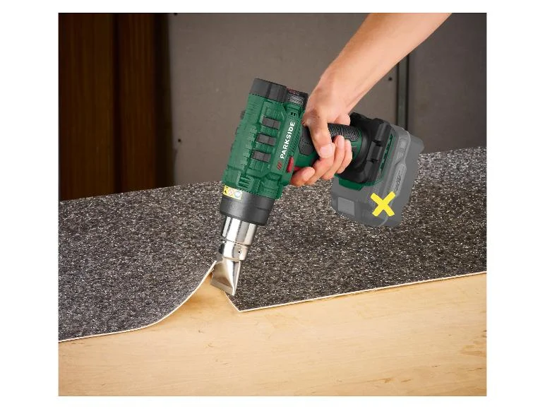 Décapeur thermique sans fil PHLGA 20-Li D3, 20 V