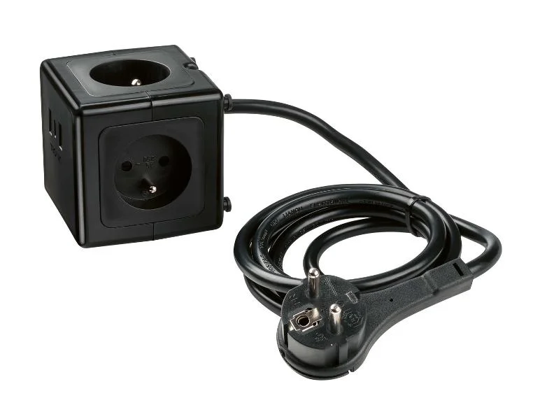 Cube multiprise avec ports USB