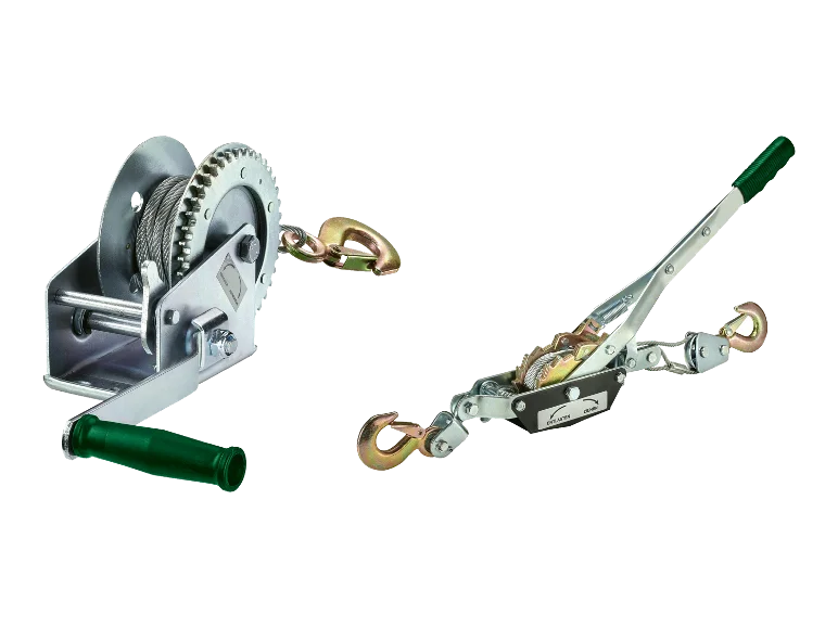 Treuil manuel ou Palan à câble manuel