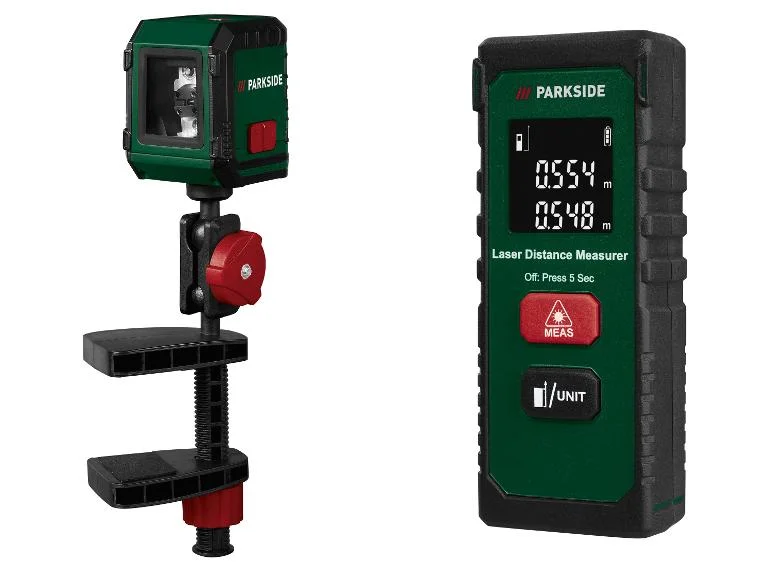 Niveau laser en croix PKLL 7 F6 ou Télémètre laser PLEM 20 B5