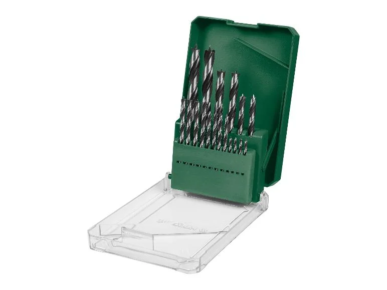 Jeu de forets acier, bois ou pierre