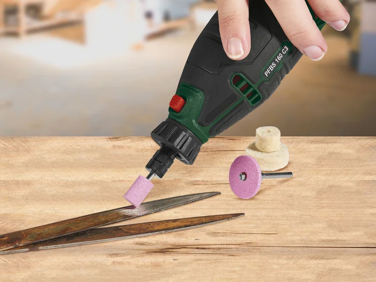 PARKSIDE® Meuleuse de précision PFBS 160 C3, 160 W