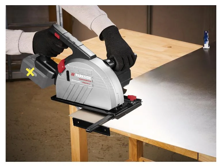 Cordless Metal Cutting Circular Saw + Jigsaw + Battery + Charger, 20V