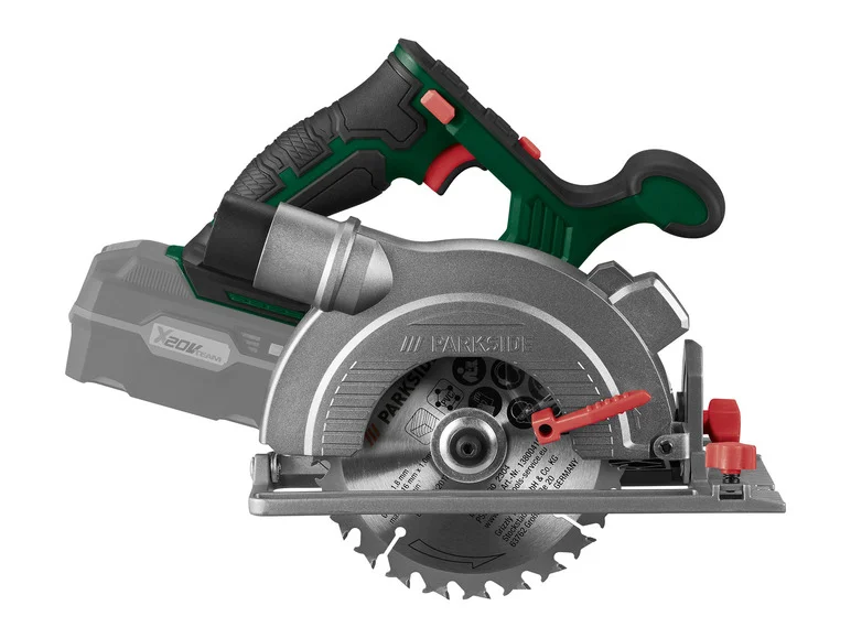 PARKSIDE® Scie circulaire sans fil PHKSA 20 Li B3, 20 V