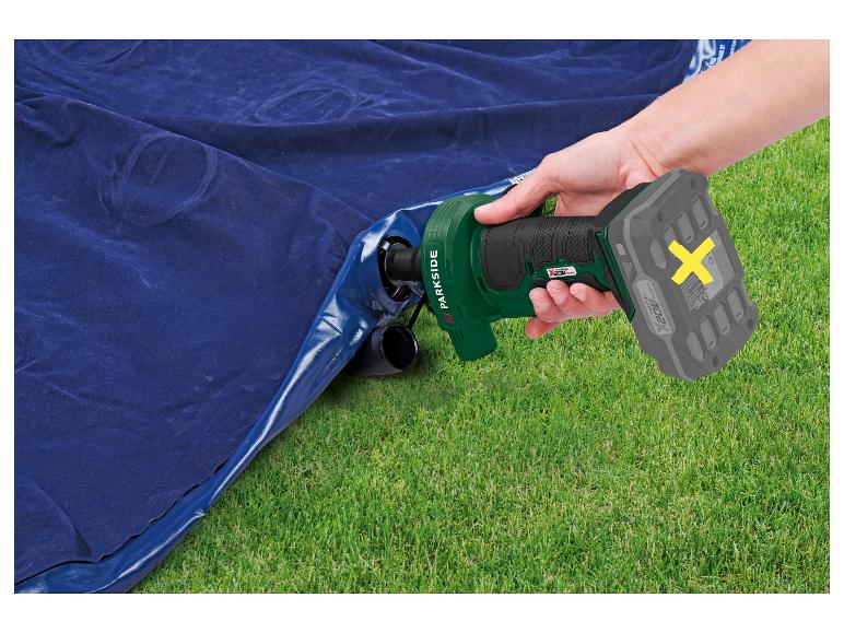 Pompe à air PALP 20-Li B2 ou compresseur PAK 20-Li B2 sans fil, 20 V