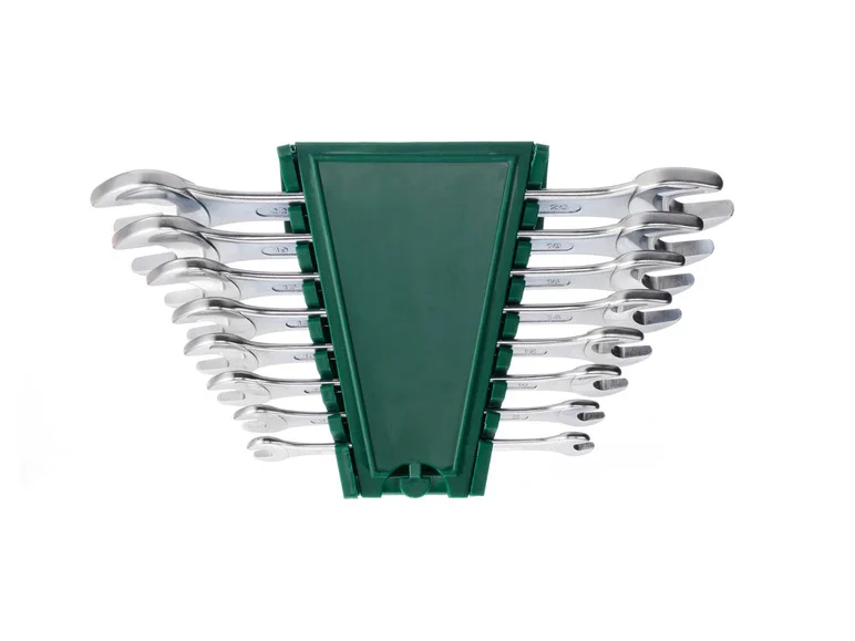 PARKSIDE® Set de clés plates, polygonales ou mixtes, 8 pièces