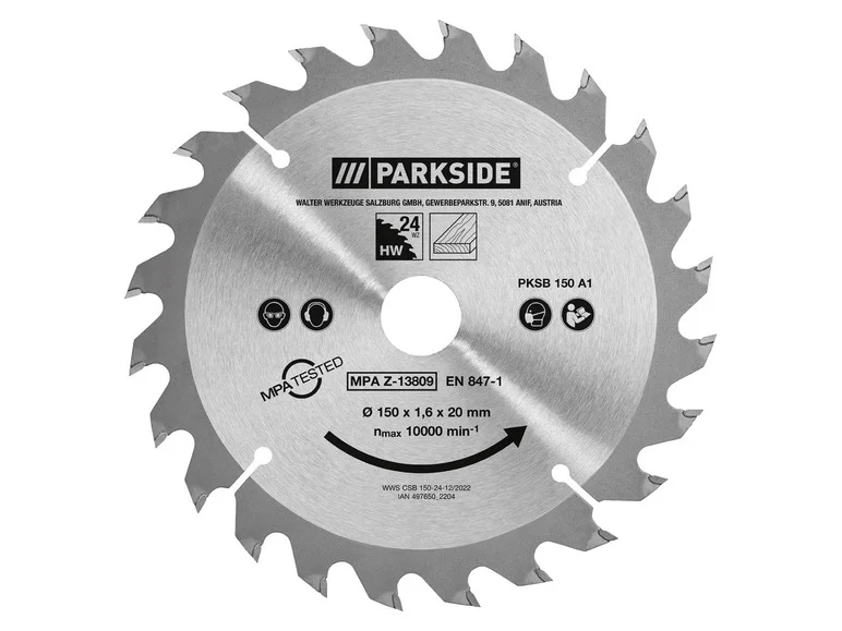 PARKSIDE® Lame de scie circulaire, 150 mm