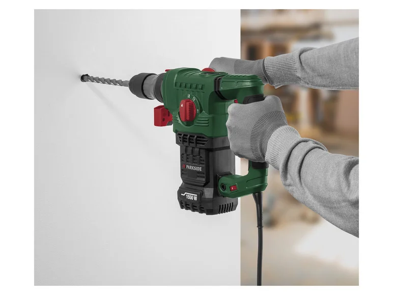 PARKSIDE® Marteau perforateur burineur PBH 1550 B2, 1550 W
