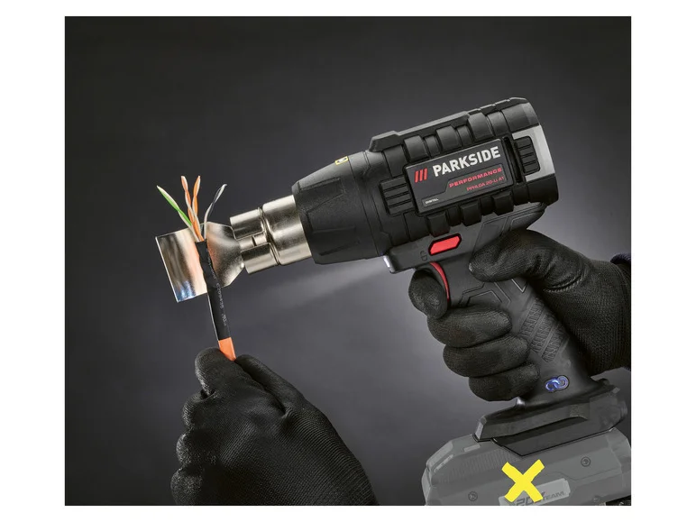 PARKSIDE PERFORMANCE® Décapeur thermique sans fil PPHLGA 20-Li A1, 20 V