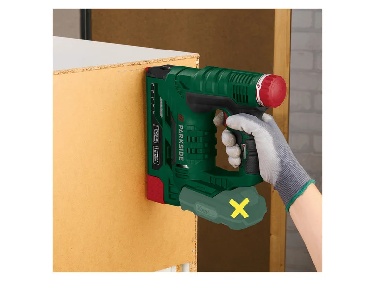 PARKSIDE® Agrafeuse sans fil PAT 20-Li A1, sans batterie ni chargeur, 20V
