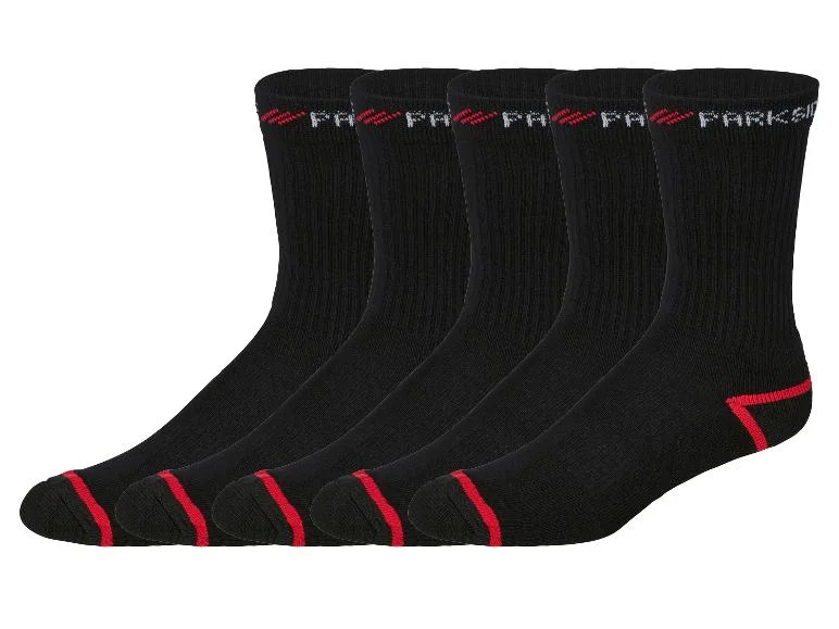 Lot de 5 paires de chaussettes de travail homme