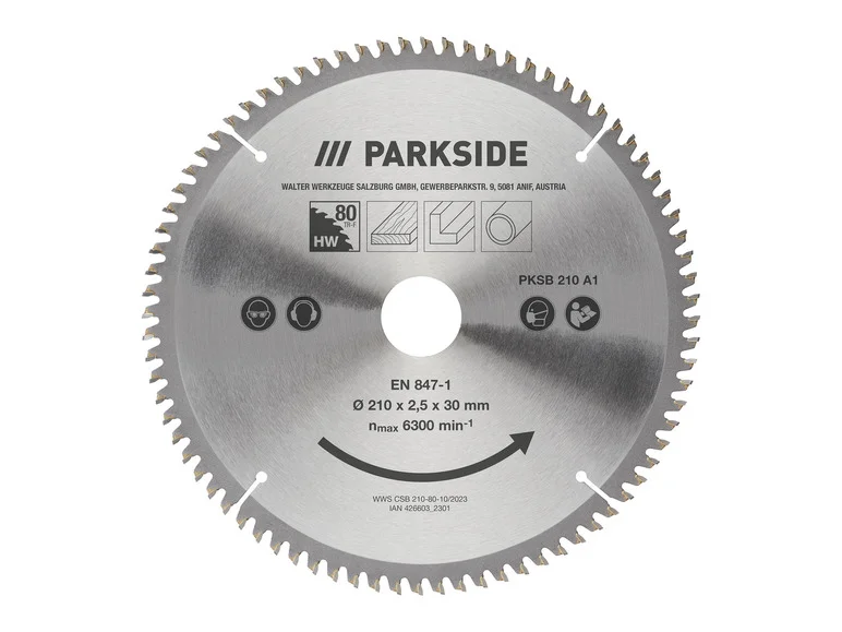 PARKSIDE® Lame de scie circulaire PKSB 210 A1, Ø 21 cm