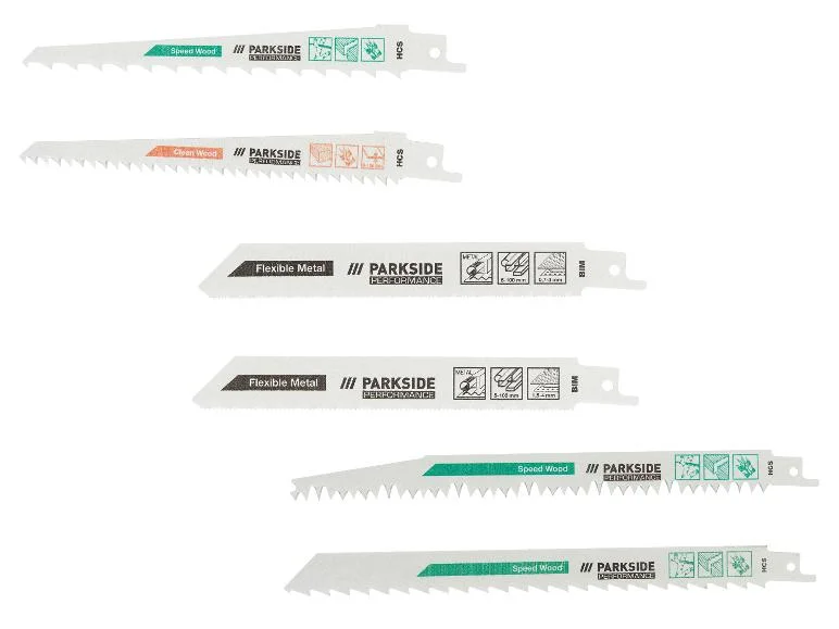 Set de lames de scie sabre PFSZP 3 A1