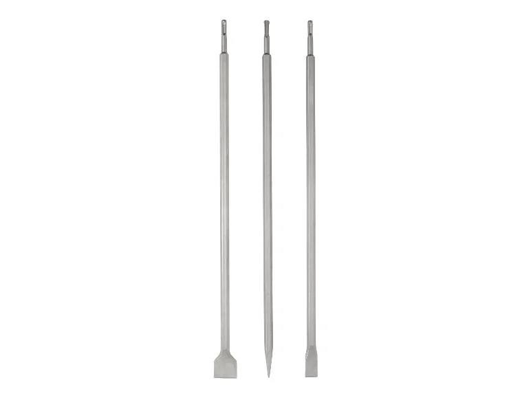 Burins longs ou Mèches à spirale ou Forets à pierre