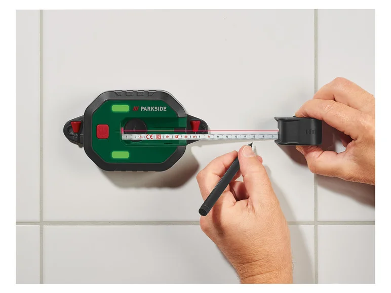 PARKSIDE® Niveau à bulle avec mètre ruban PLLM 10 A1