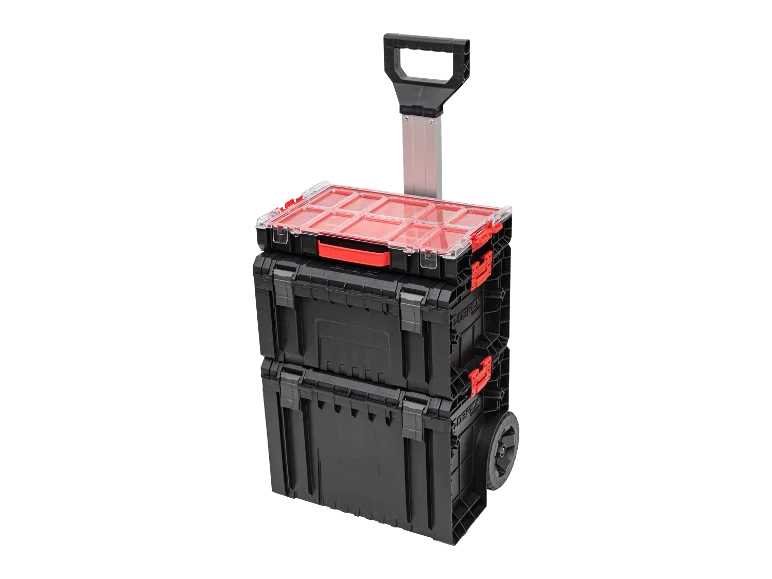 Kit caisse à outils sur roulettes, 3 pièces