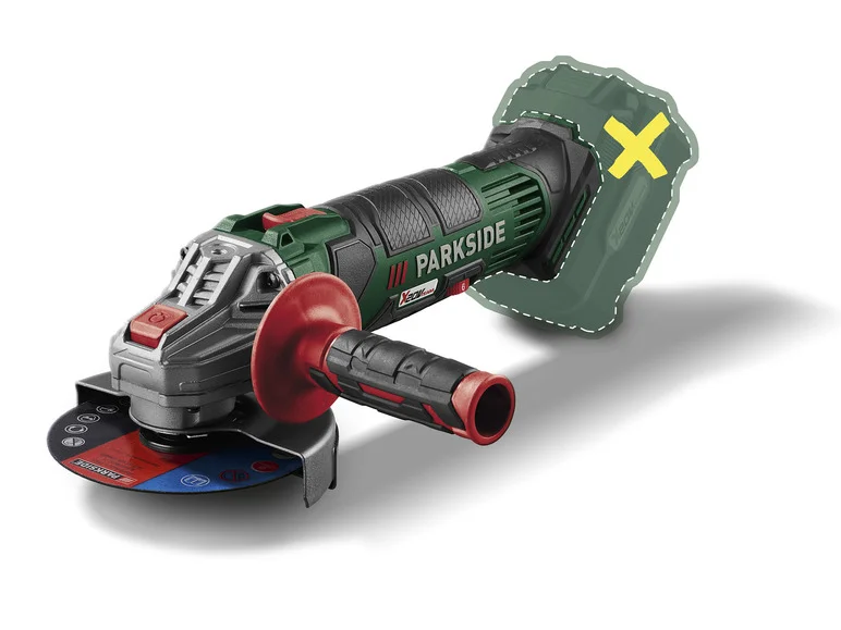 PARKSIDE® Meuleuse d'angle sans fil PWSA 20-Li F4, 20 V