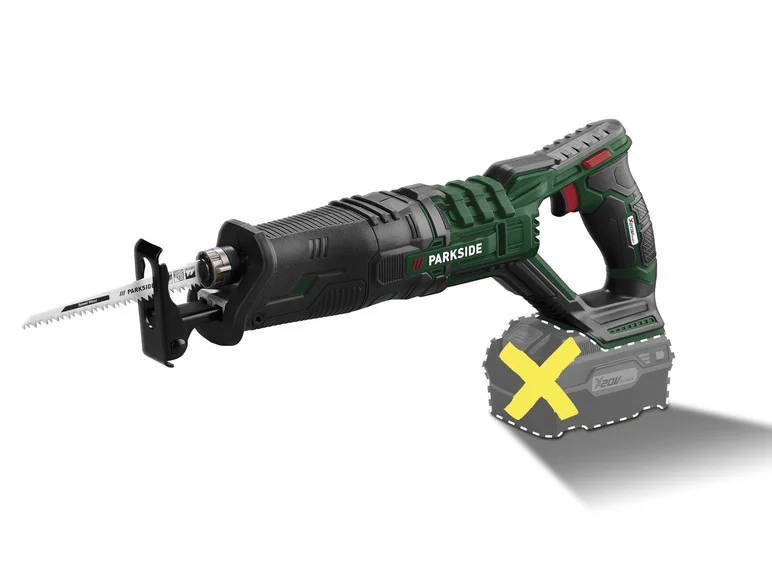 PARKSIDE® Scie sabre sans fil PSSA 20-Li B2, 20 V