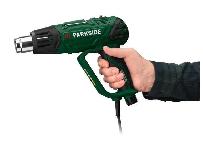 PARKSIDE® Souffleur d'air chaud ou Désherbeur à long manche 2 en 1 PLHLG 2000 C2, 2000 W