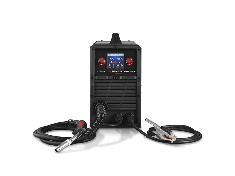 PARKSIDE PERFORMANCE® Poste à souder avec technologie double pulsée PMPS 200 B, 200 A