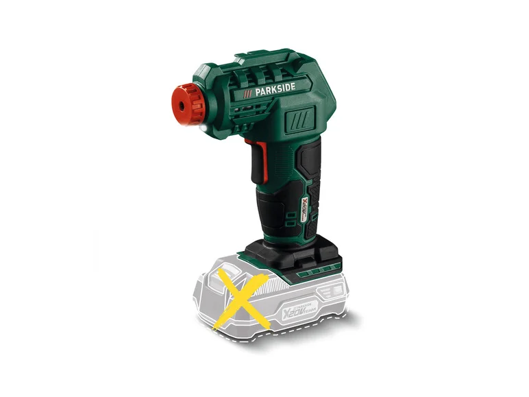 PARKSIDE® Compresseur/pompe à air sans fil PAK 20-Li B2, 20 V