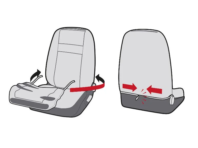 Set de 14 housses de siège auto