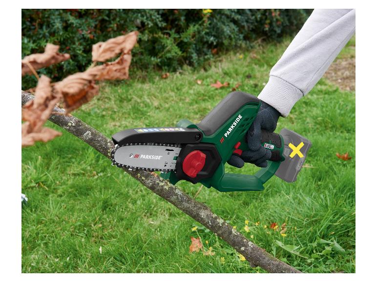 Mini-tronçonneuse à bois sans fil, PGHSA 12 C3, 12 V