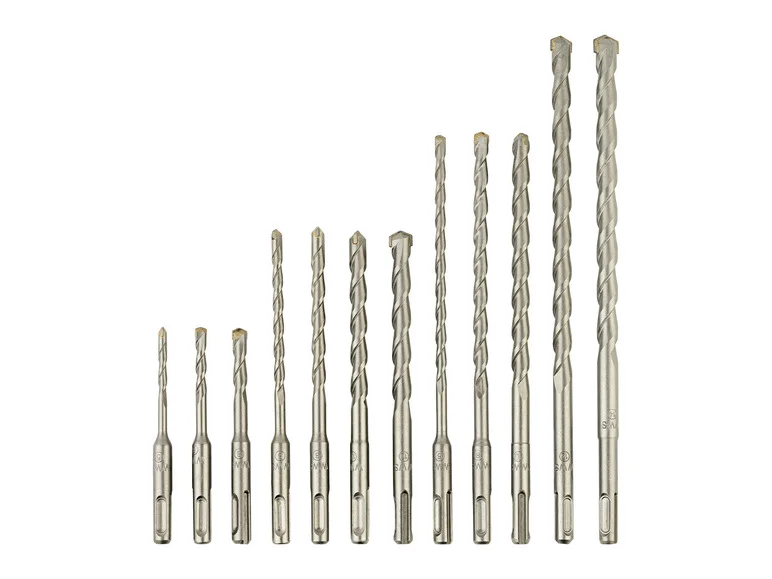 PARKSIDE® Set de forets pour perforateur / Burins / Mèches à spirale