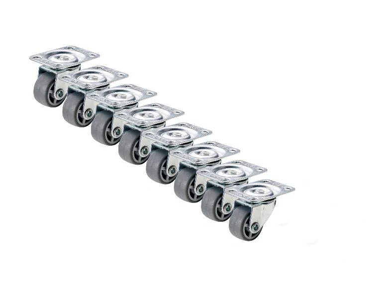 Roulettes pivotantes